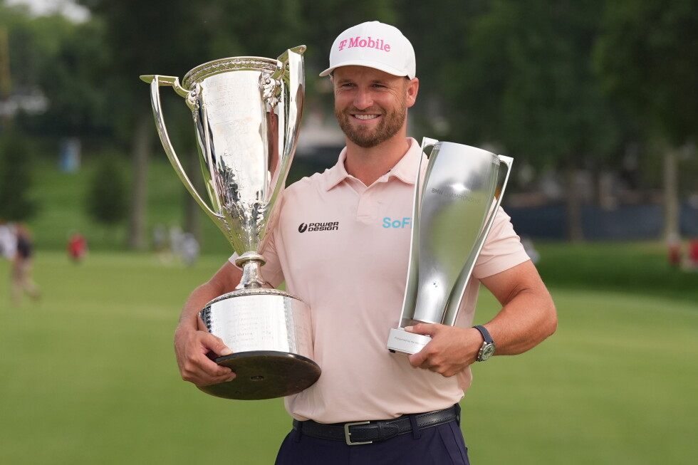 Wyndham Clark holds off McIlroy and Cantlay to capture BMW Championship for 3rd win this year