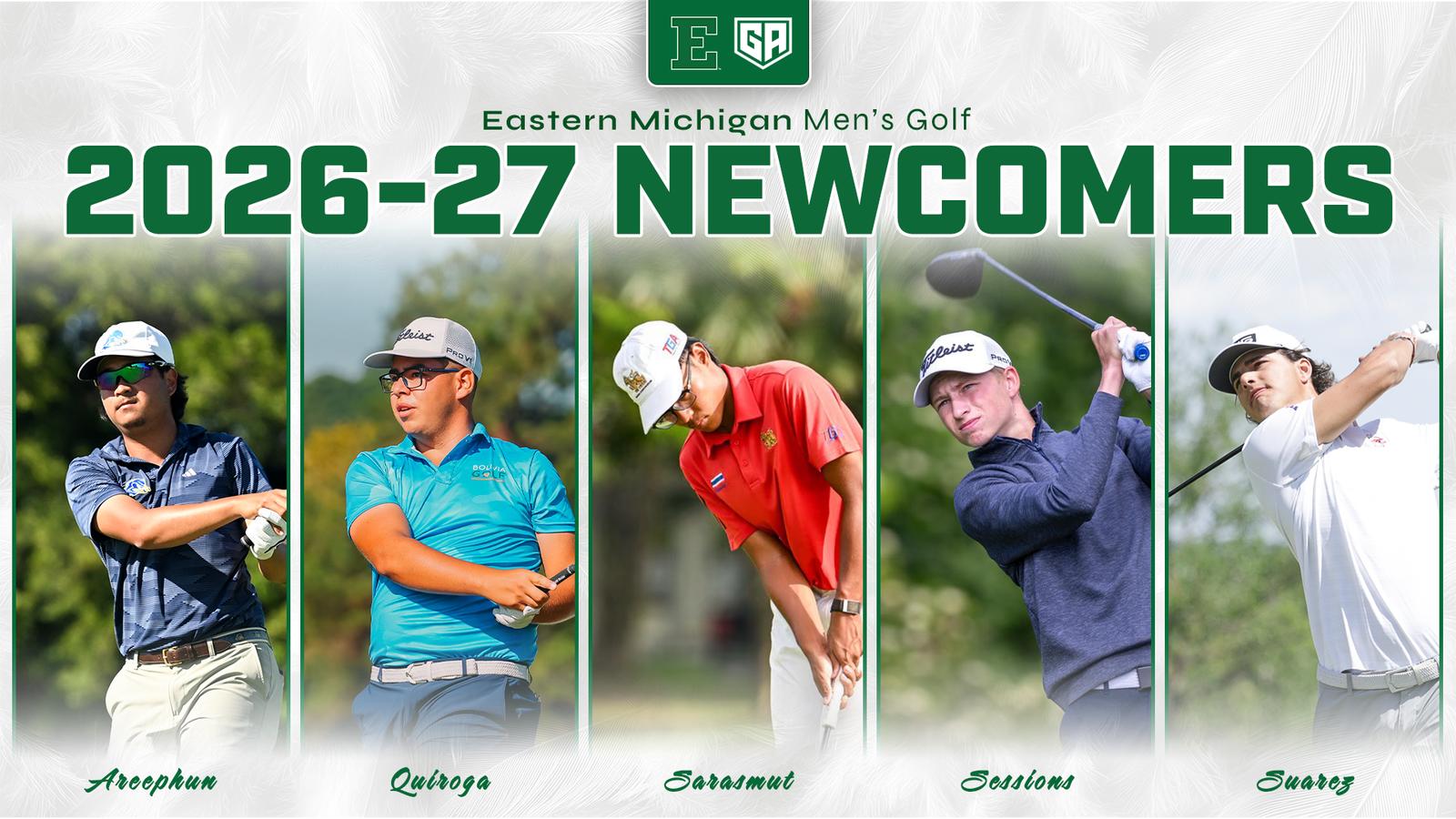 Men’s Golf Welcomes Five Newcomers for 2026-27 Campaign