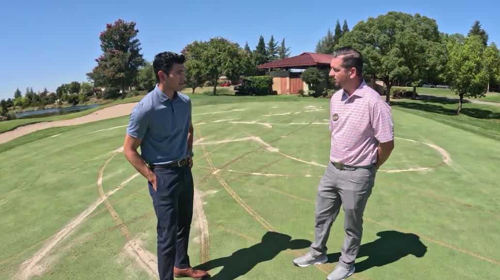 Lincoln golf course faces up to $15K repair bill after riders allegedly tear up green