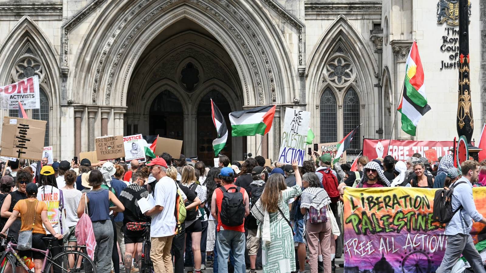 Scottish prosecutors allege "terrorist connection" over Trump golf course protest, as juries throw out terror cases