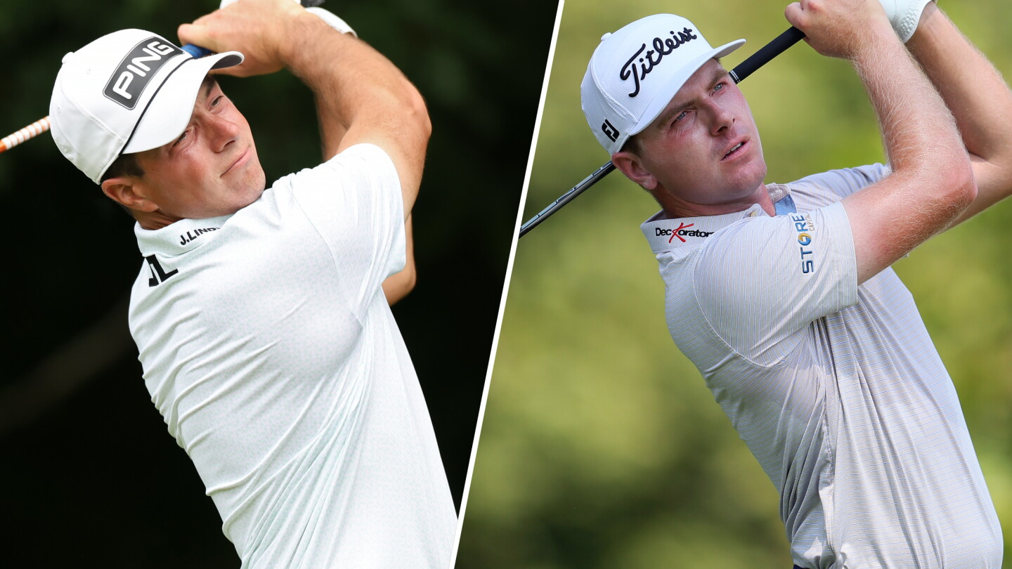 2026 Tour Championship: Ryan Gerard, Viktor Hovland share 36-hole lead in Atlanta