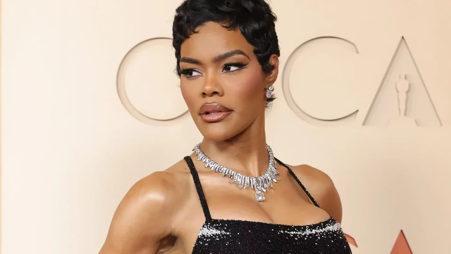 egy biztonsági őr meglökte Teyana Taylort, aki elképesztően kiakadt