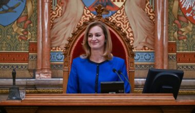 Itthon: Modernre cserélte Forsthoffer Ágnes a 124 éves házelnöki széket, amelyet múzeumba küldött