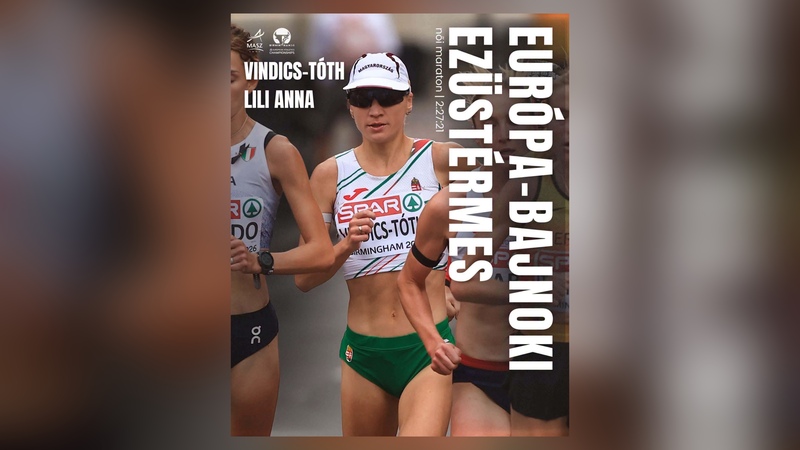 Vindics-Tóth Lili ezüstérmes az atlétika Európa-bajnokságon!