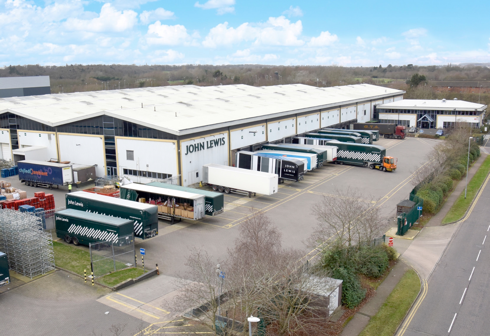 Warehouse REIT units in Northampton that it let to John Lewis
