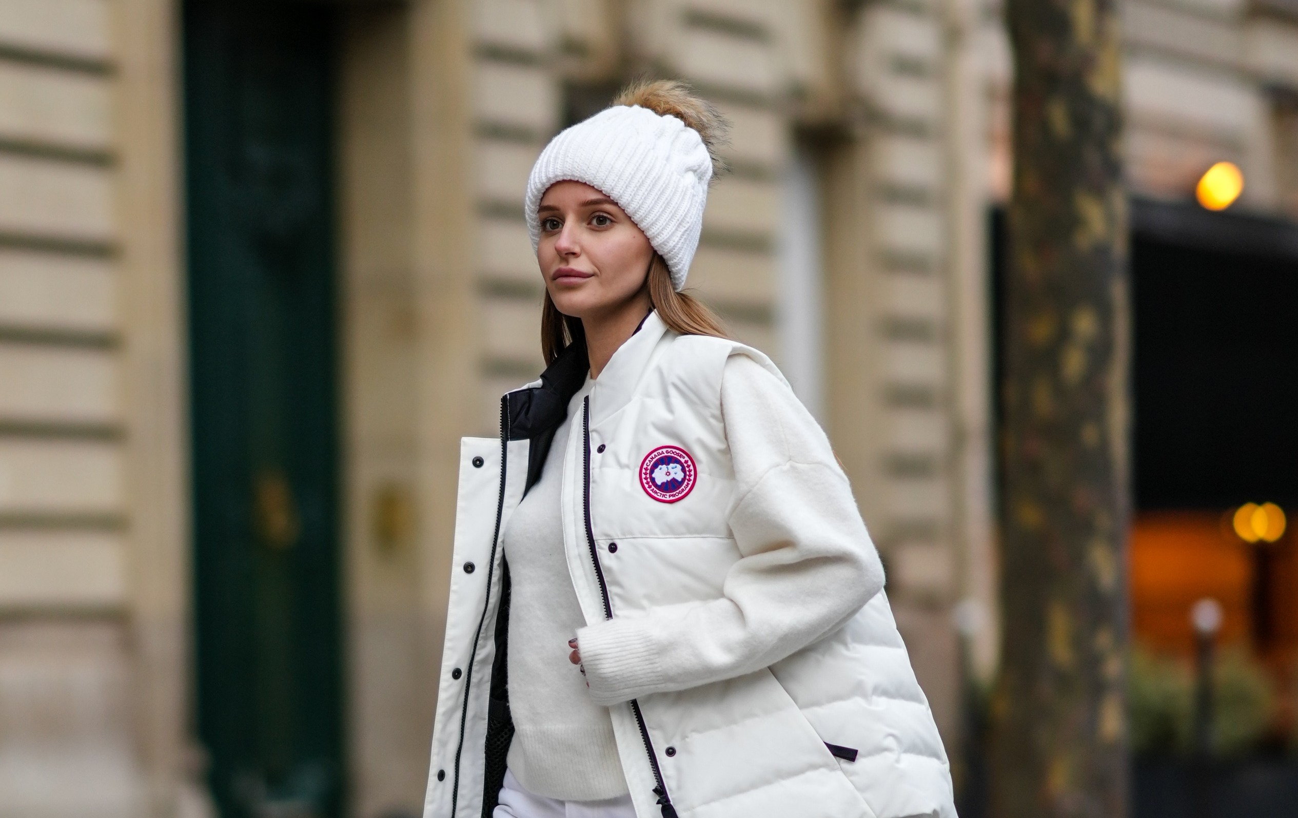 The US-listed shares of Canada Goose rose in pre-market trading