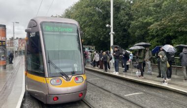 Luas lines reopen after power outage