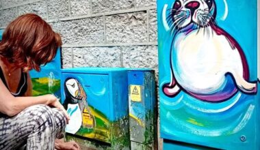 Meet the Galway artist bringing joy ‘to the grey world’ with her murals since the 1980s