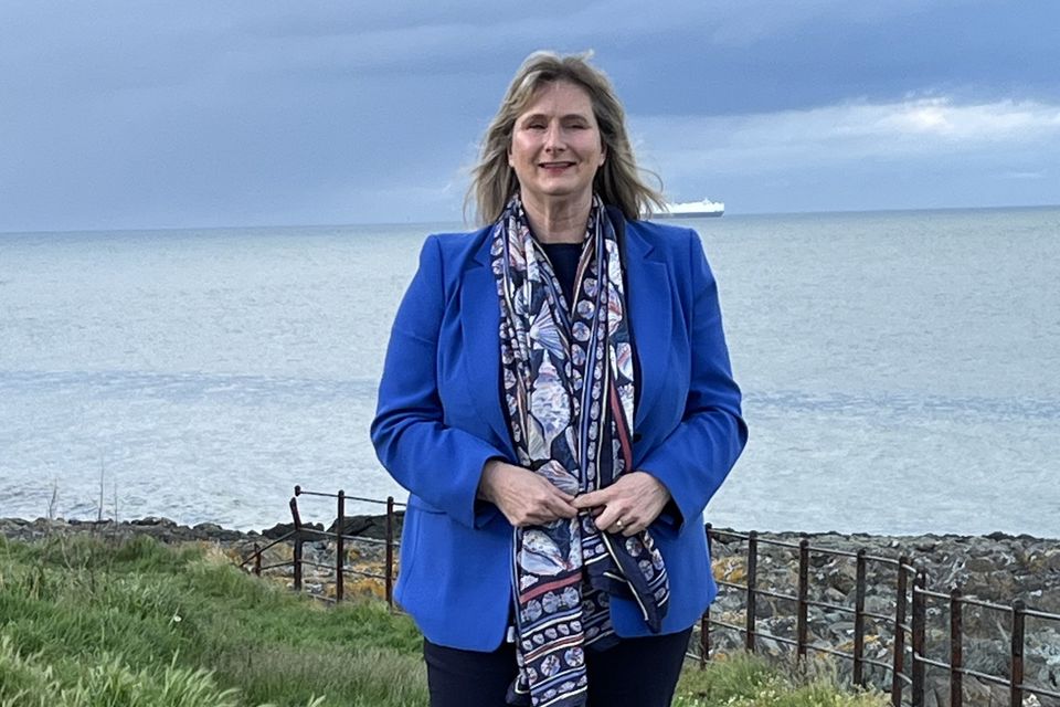 Councillor Orla Finn, in Greystones. 