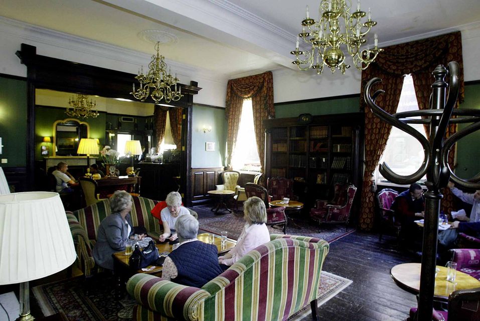 The Library Bar at the Central Hotel in Dublin. Photo: Colin O'Riordan