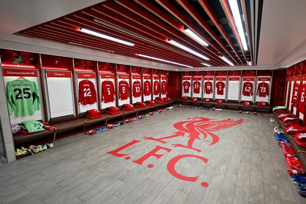 Liverpool have left Diogo Jota's spot in the dressing room untouched