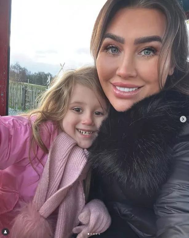 Lauren Goodger and Larose