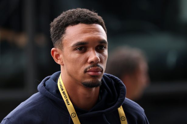 Trent-Alexander-Arnold before a Real Madrid game