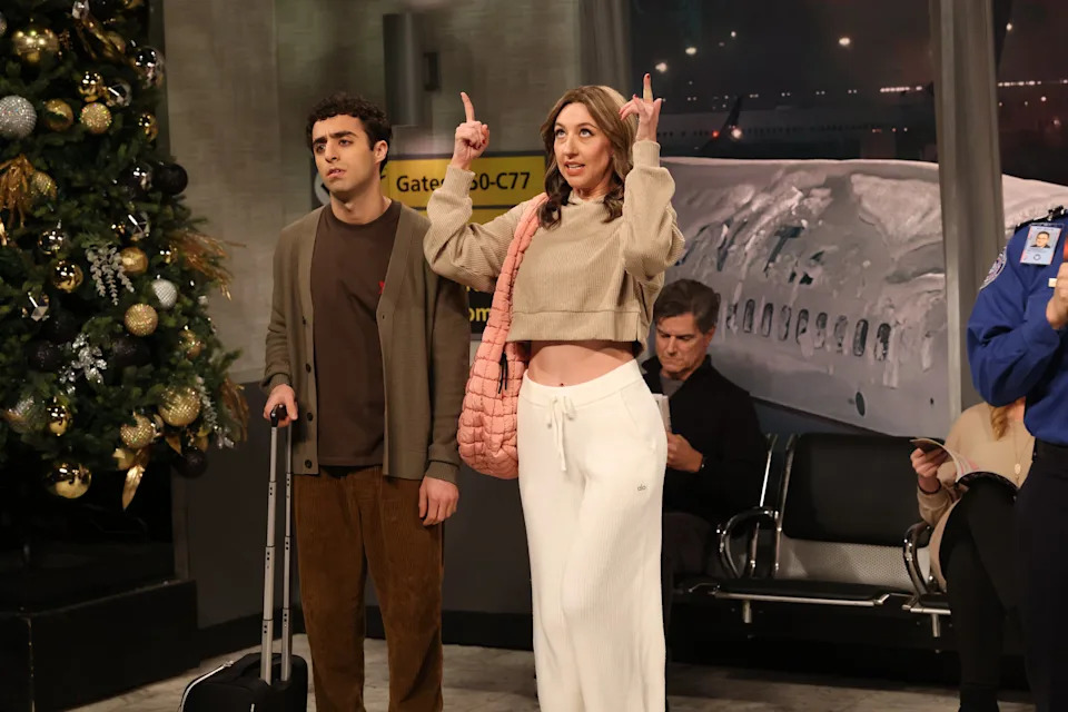 Emil Wakim and Heidi Gardner will both be departing SNL. / NBC / Will Heath/NBC via Getty Images