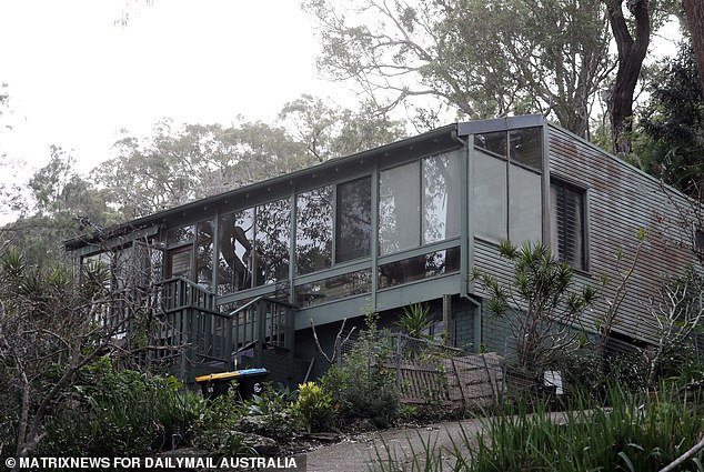 Serious was accused of squatting at Charles Porter's Barrenjoey Road mansion this year