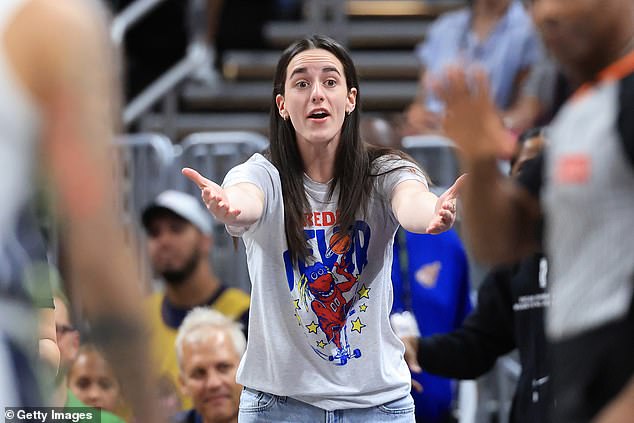 Caitlin Clark asked her followers on social media if YouTube was going to crash on Wednesday