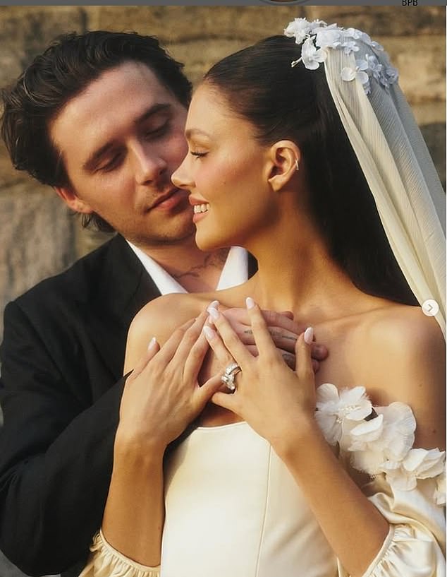 The couple recently renewed their wedding vows - just three years after their actual wedding