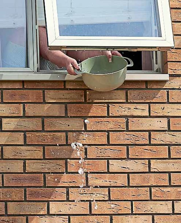 After throwing the basin of water, Ms O'Reilly asked one of her children to get a 'kettle of water'