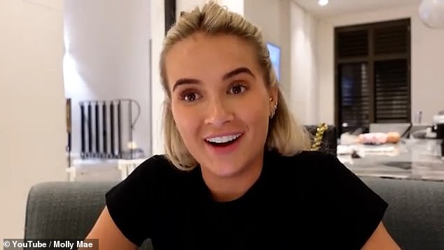 Despite them no longer being together at the time, Molly couldn't help but comment on Tommy's choice of clothing, asking: 'You're not going to wear that jumper while you're filming are you? It isn't good!'