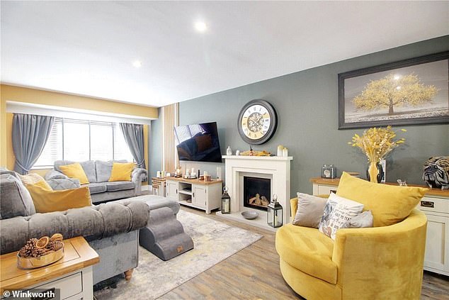 Recline in style: The main loving of Karl Lake's house has been exquisitely furnished