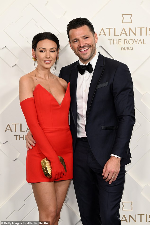 Mark Wright and his wife of 10 years Michelle Keegan
