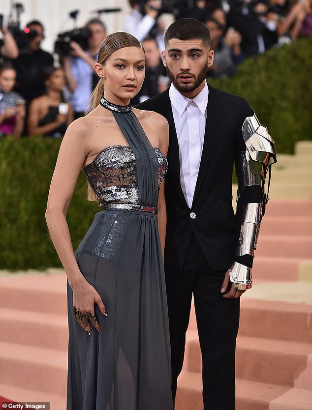 Gigi Hadid and her ex-boyfriend Zayn Malik