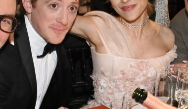 Ariana Grande and Ethan Slater pictured together February 2025