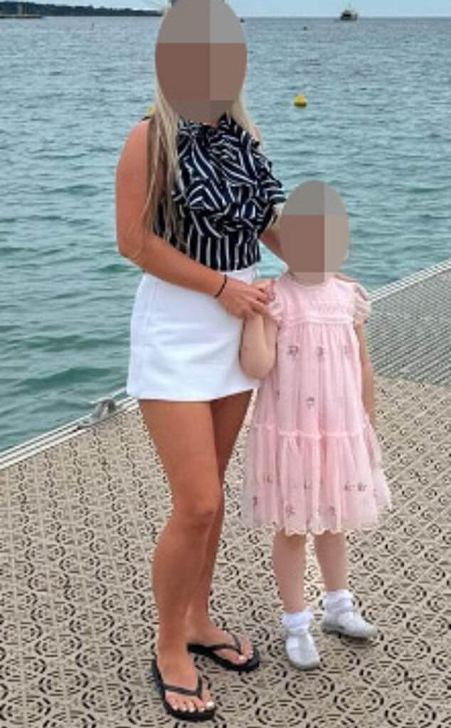 Pictured: Marco Pierre White Jr's secret baby mama and their five-year-old daughter
