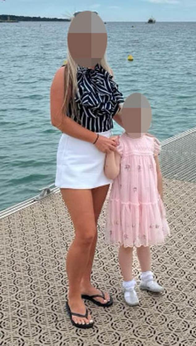 Pictured: Marco Pierre White Jr's secret baby mama and their five-year-old daughter