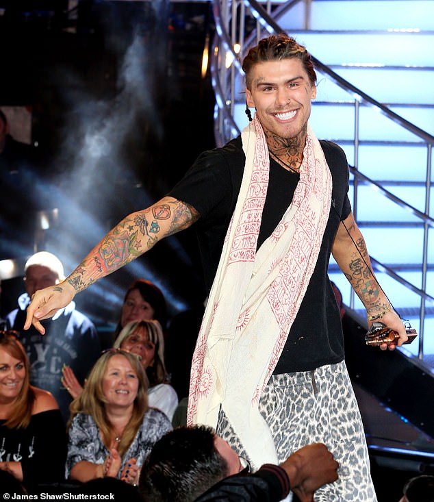 Marco Pierre White Jr is seen on the 'Big Brother' TV show in 2016