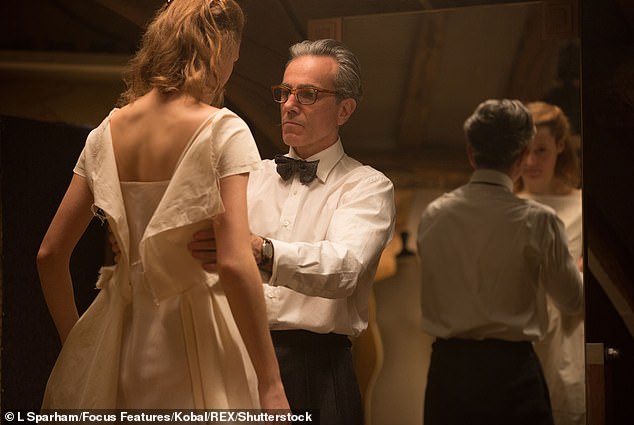 In the Paul Thomas Anderson written and directed romantic period drama, Daniel portrayed protagonist Reynolds Woodcock who is a haute couture dressmaker that takes a young waitress (Vicky Krieps) as his muse