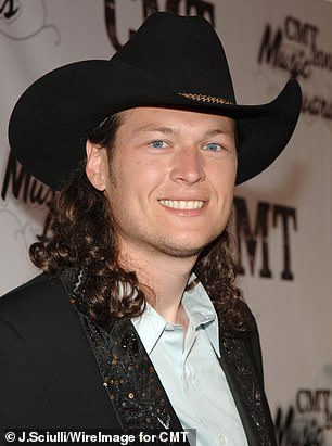 Blake Shelton pictured in 2005