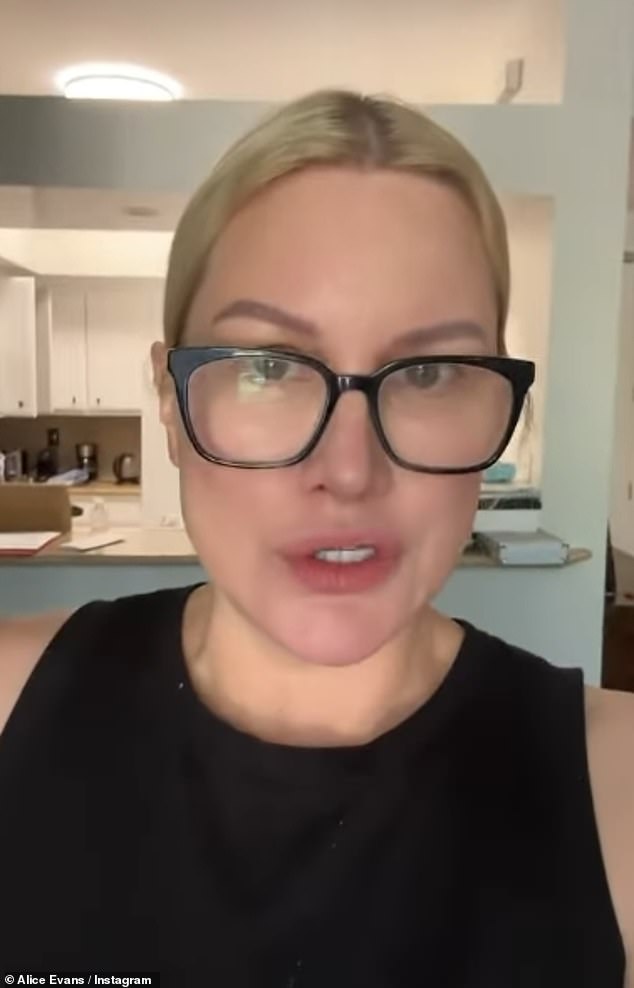 Alice Evans asked for prayers for her brother Tony from her fans on social media on Friday after revealing 'it's not looking good'