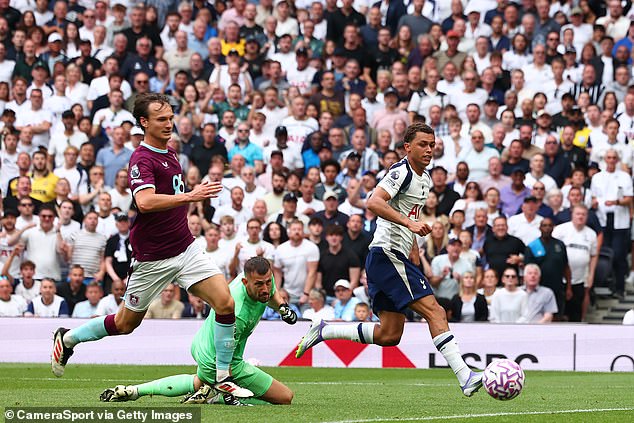Spurs set up in a different system in the 3-0 win over Burnley to the Super Cup clash with PSG