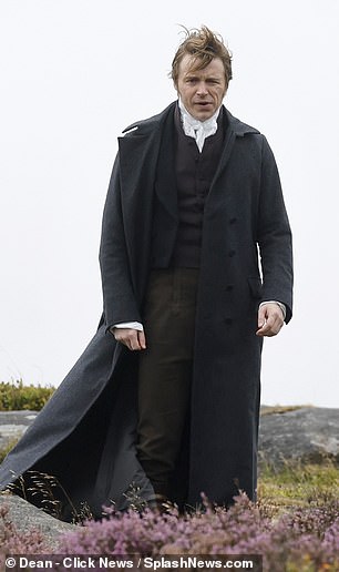 Jack stars as Mr Darcy in the new series