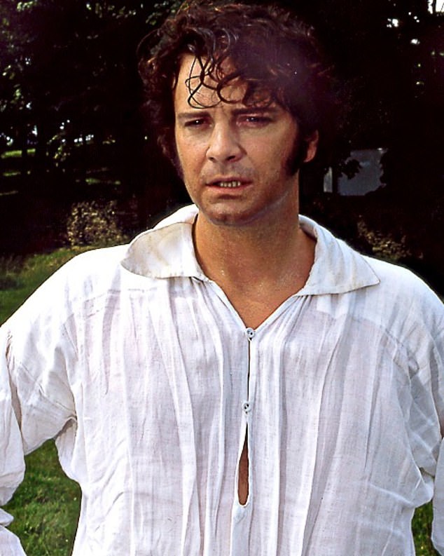 But any female viewers hoping for a recreation of Colin Firth’s legendary lake scene may be sorely disappointed (pictured)