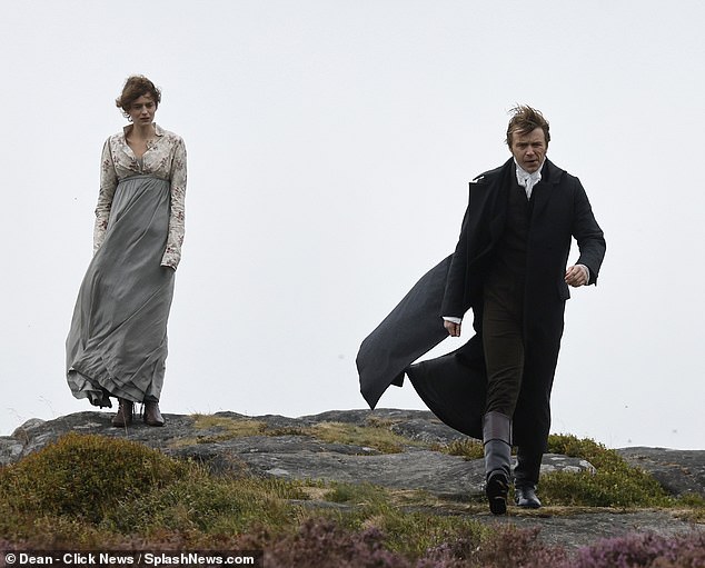 'Their characters had a heated conversation, where Emma seemed quite upset within the scene', an onlooker added