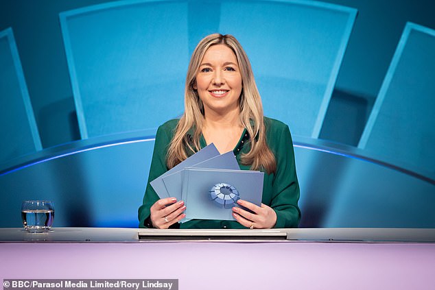Webb admitted the pair rarely even spoke about Mitchell's relationship with broadcaster wife Victoria Coren (above) when it began in 2007