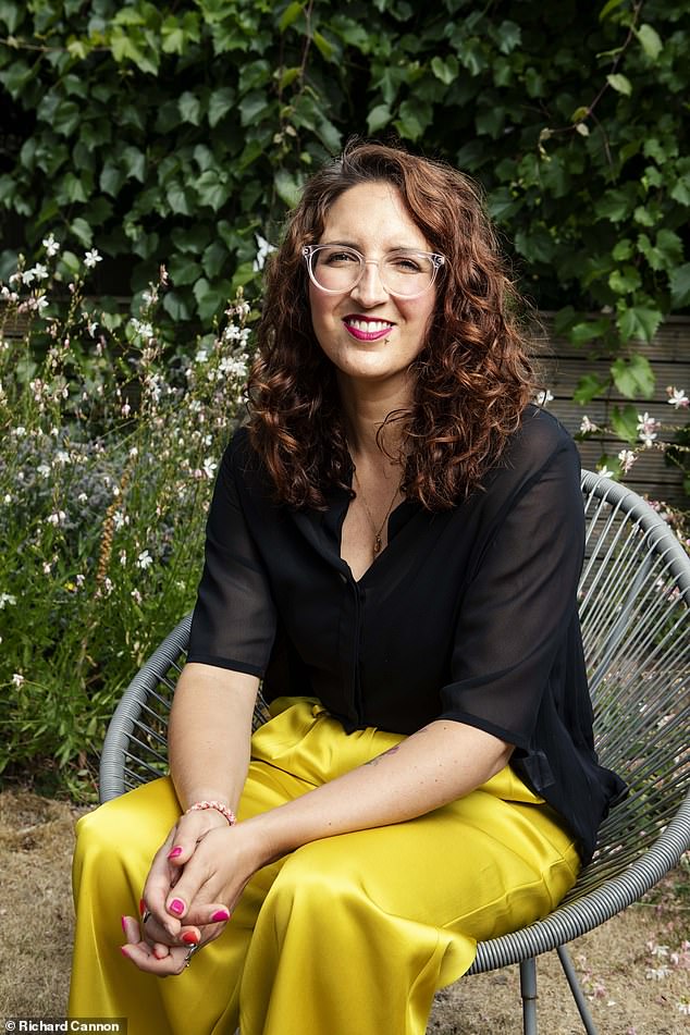 Kendall, a married mother of two from Reading, Berks, got into gardening instead of CBT