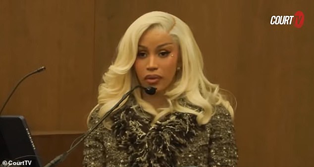 The rapper ¿ real name is Belcalis Almánzar ¿ testified in court, recalling the altercation that took place when a female security guard, Emani Ellis, reportedly followed and recorded her at an obstetrician's office