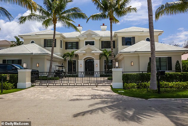 In May, it was revealed that Kelce was renting a $20 million mega mansion in Boca Raton, Florida