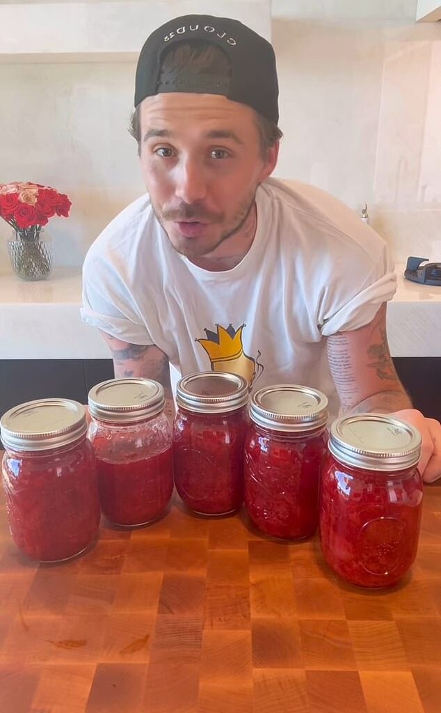Brooklyn Beckham has unveiled his latest cookery video - with a seemingly unlikely influence for his most recent creation in the form of pal Meghan Markle