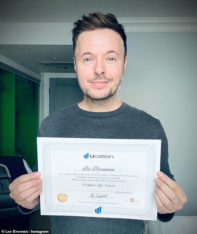 Nineties pop icon Lee Brennan has surprised fans by announcing a major career move as a 'certified Transformative Life Coach'