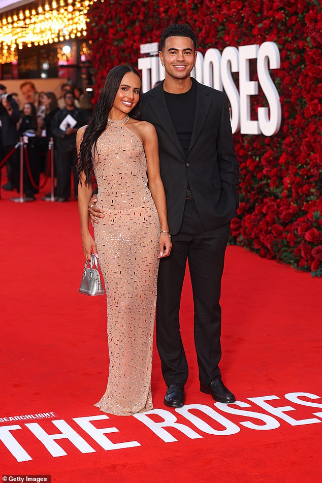 Love Island stars Lauren Wood and Harrison Solomon proved their relationship is still going strong as they attended together