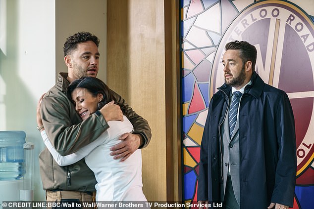 It was reported last October that the business was under investigation, with Adam part of the investigation despite resigning as a director in 2021 (pictured in Waterloo Road)