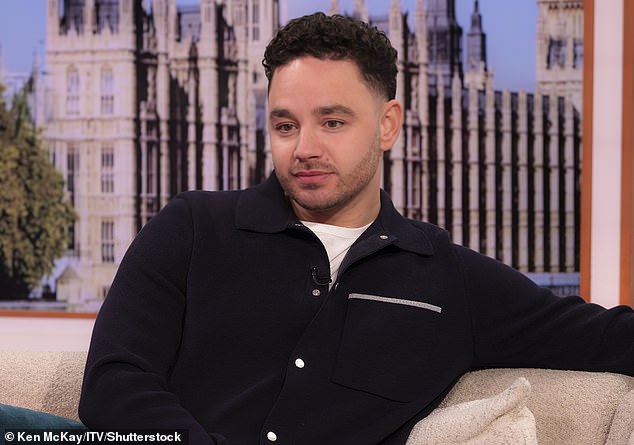 Adam Thomas has walked away from a £100,000 tax bill following the collapse of his restaurant The Spinn (Adam pictured in February)