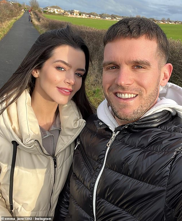 Emma and Geordie Shore star Gaz announced their split after two years of marriage and two children in October 2023