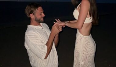 Emma McVey has revealed she's engaged to James Staszewsky on Friday, two years after her breakup from Geordie Shore 's Gaz Beadle