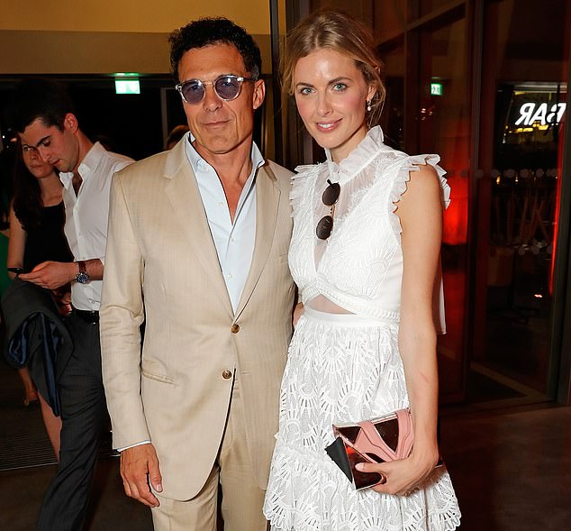Pictured: Andre Balazs and Donna Air attending the Tate's Young Patrons Party
