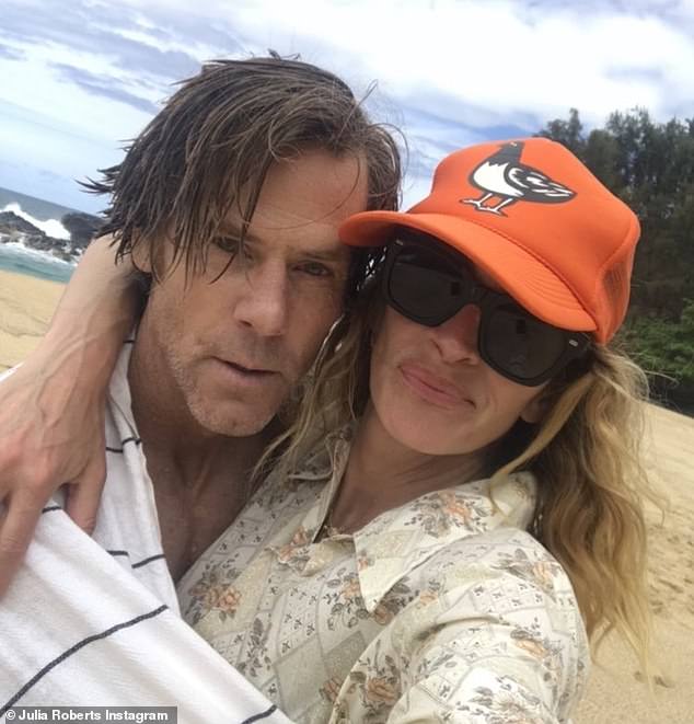 The couple have been married since July 4, 2002, but their courtship got off to a rocky start. Roberts was dating someone else and Moder was married to someone else when they met on the set of The Mexican